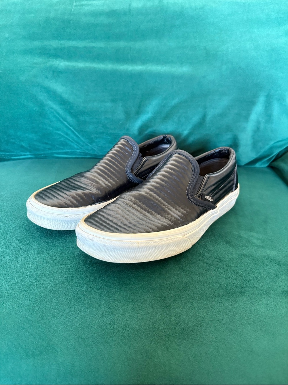 Vans Slip-On Sneakers in Black